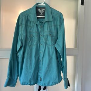 XXL Wrangler Retro Pearl Snap Cowboy Shirt